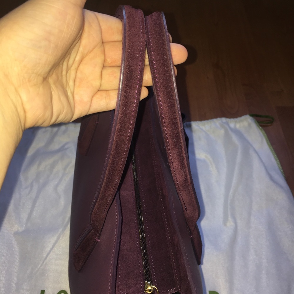 Longchamp “Made in France” medium Penelope Fantaisie in Burgundy - Picture 6 of 9